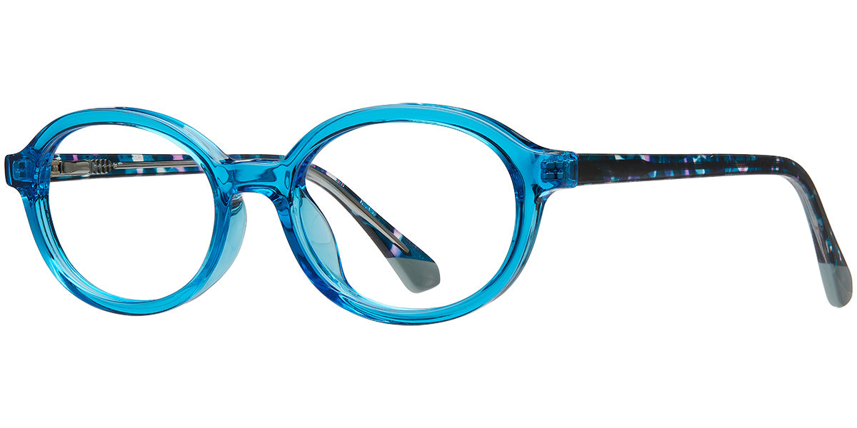 Leith – Translucent-Blue Glasses