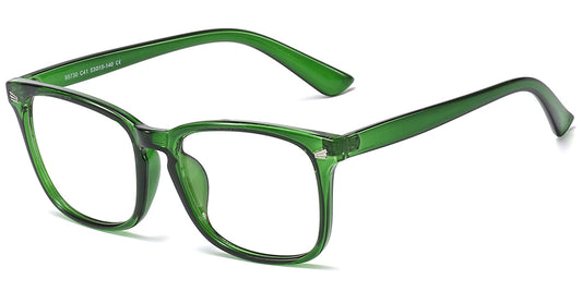 Lagos – Translucent-Green Glasses
