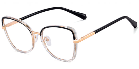 Paris – Pattern-Black Glasses