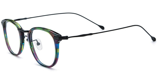 Calvi – Pattern-Green Glasses