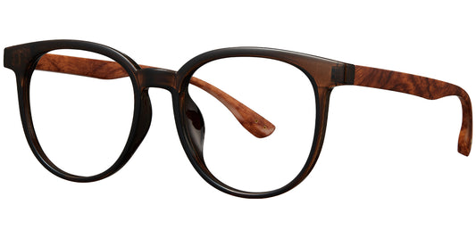 Darwin – Translucent-Brown Glasses