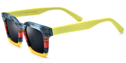 Aspen – Pattern-Red Sunglasses