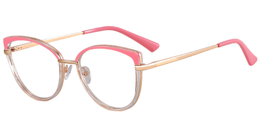 Chania – Pattern-Pink Glasses