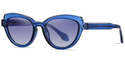 Luanda – Translucent-Blue Sunglasses