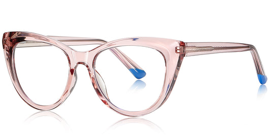 Varna – Translucent-Pink Glasses