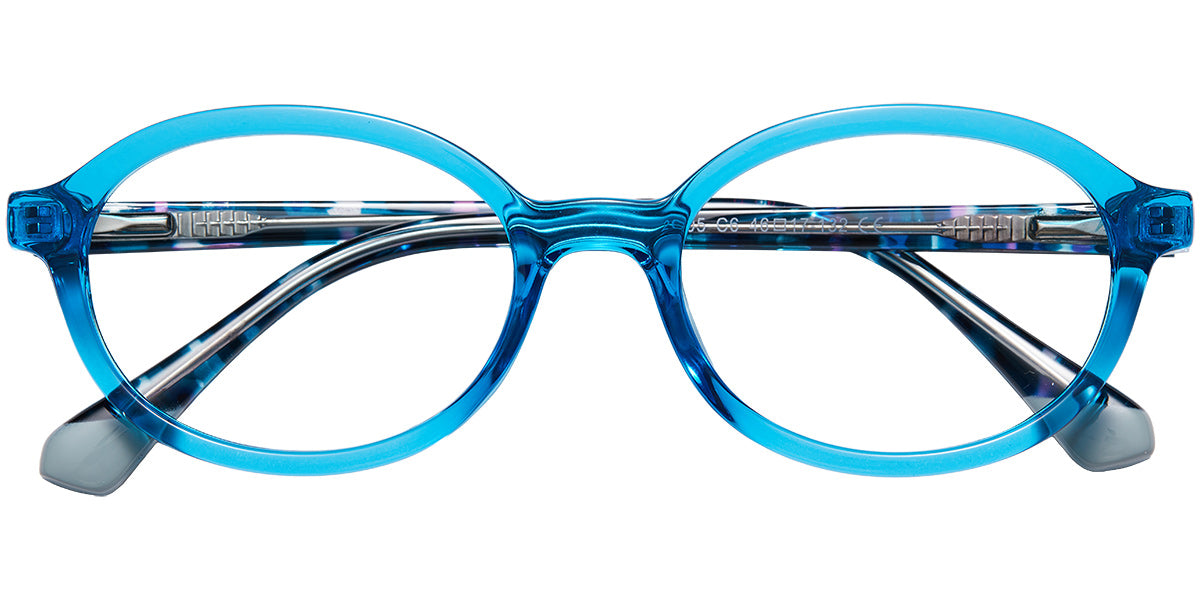 Leith – Translucent-Blue Glasses