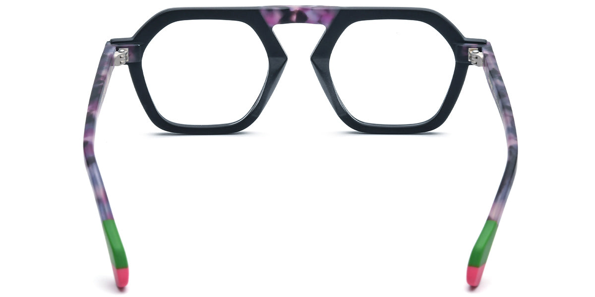 Accra – Pattern-Black Glasses