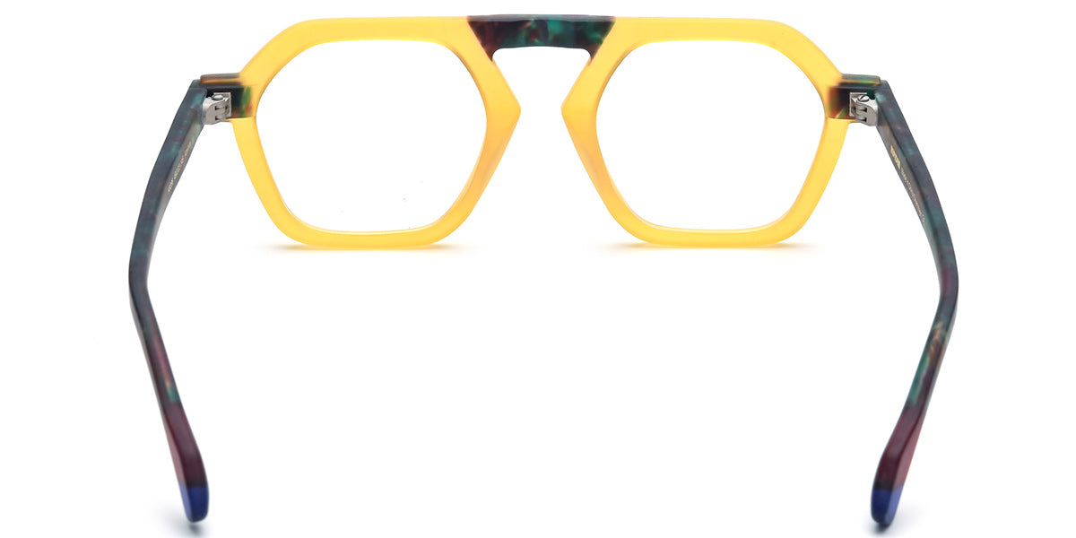 Accra – Pattern-Yellow Glasses
