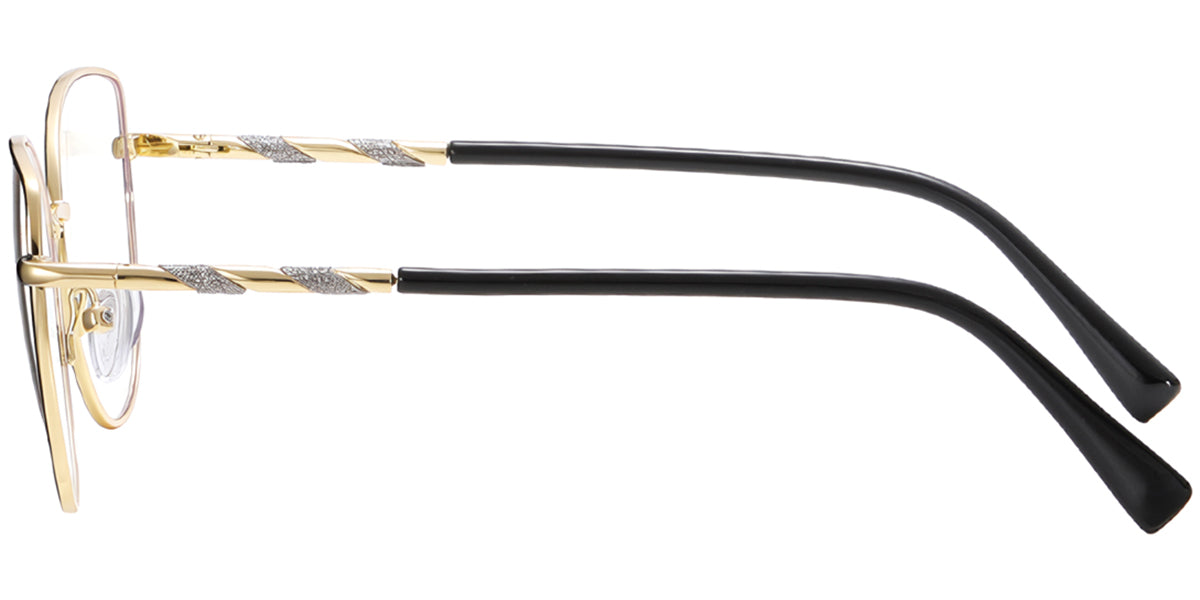 Madison – Black-Gold Glasses