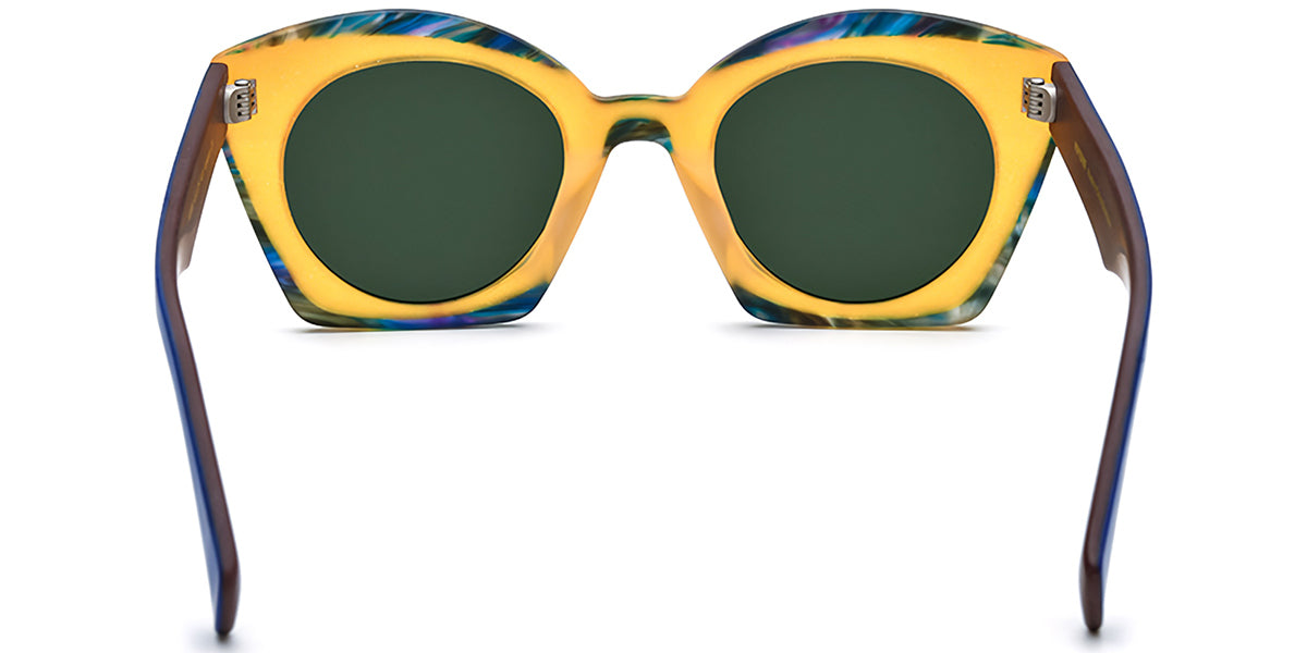 Sequim – Pattern-Yellow Sunglasses