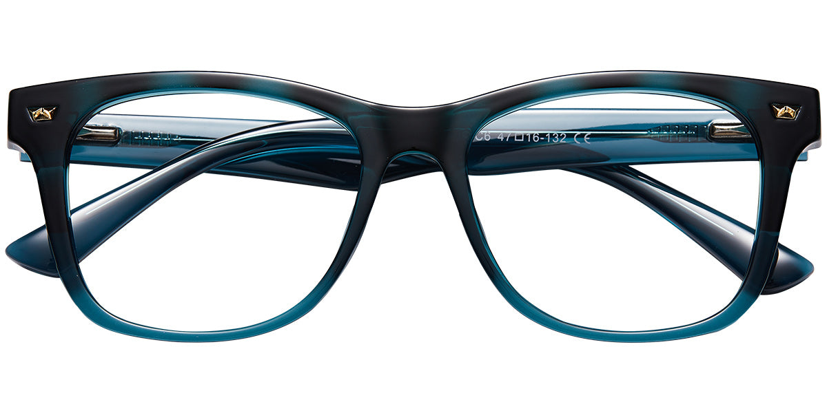 Ayr – Pattern-Green Glasses