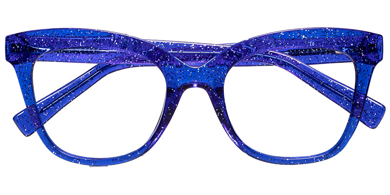 Minca – Glitter-Blue Glasses