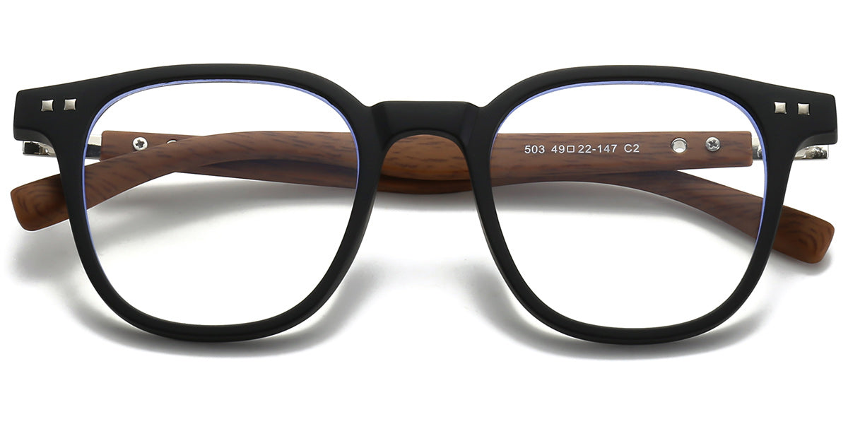 Narvik – Matte-Black Glasses