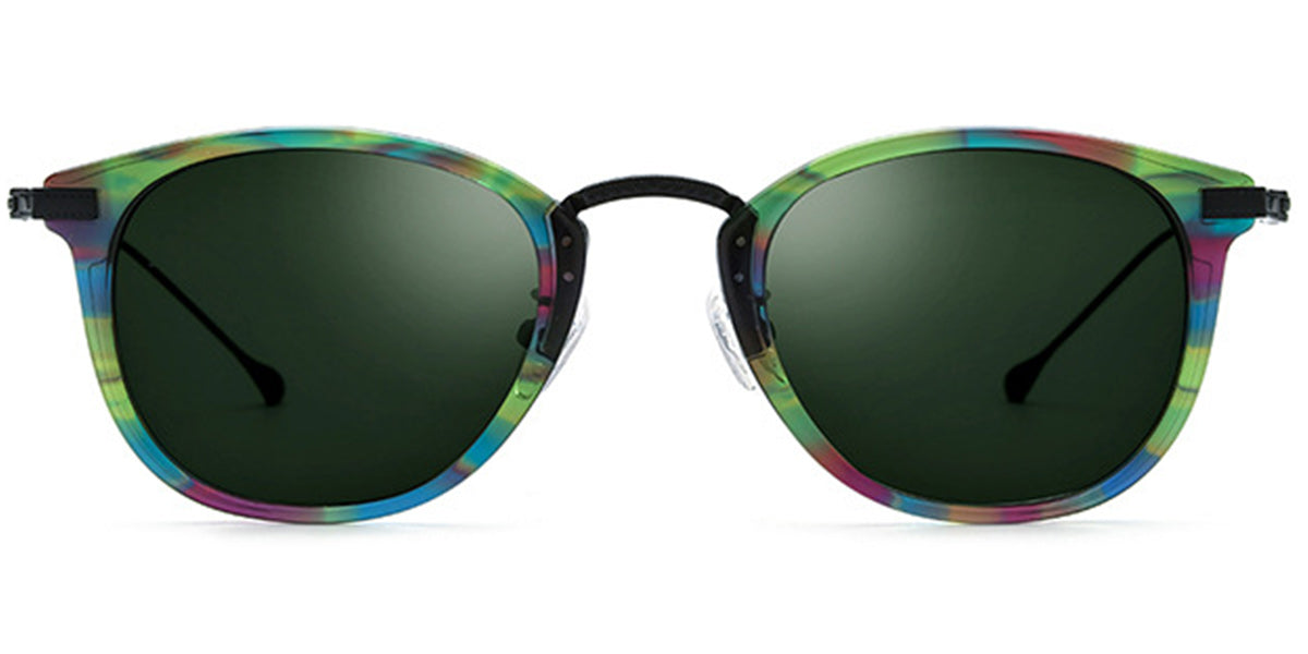 Calvi – Pattern-Green Sunglasses