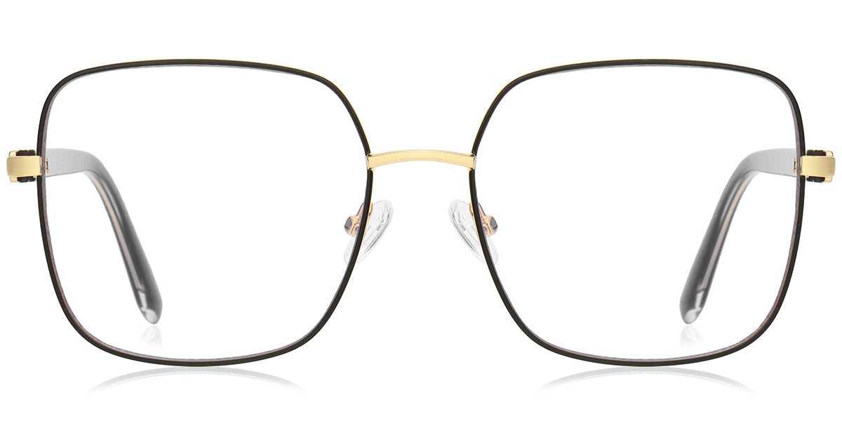 Antigua – Black-Gold Glasses