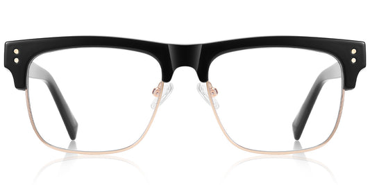 Lyon – Black-Gold Glasses