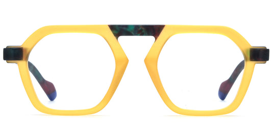 Accra – Pattern-Yellow Glasses