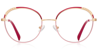 Rosario – Pattern-Red Glasses