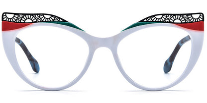 Destin – Pattern-White Glasses