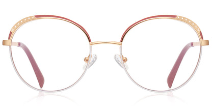 Rosario – Pattern-Pink Glasses