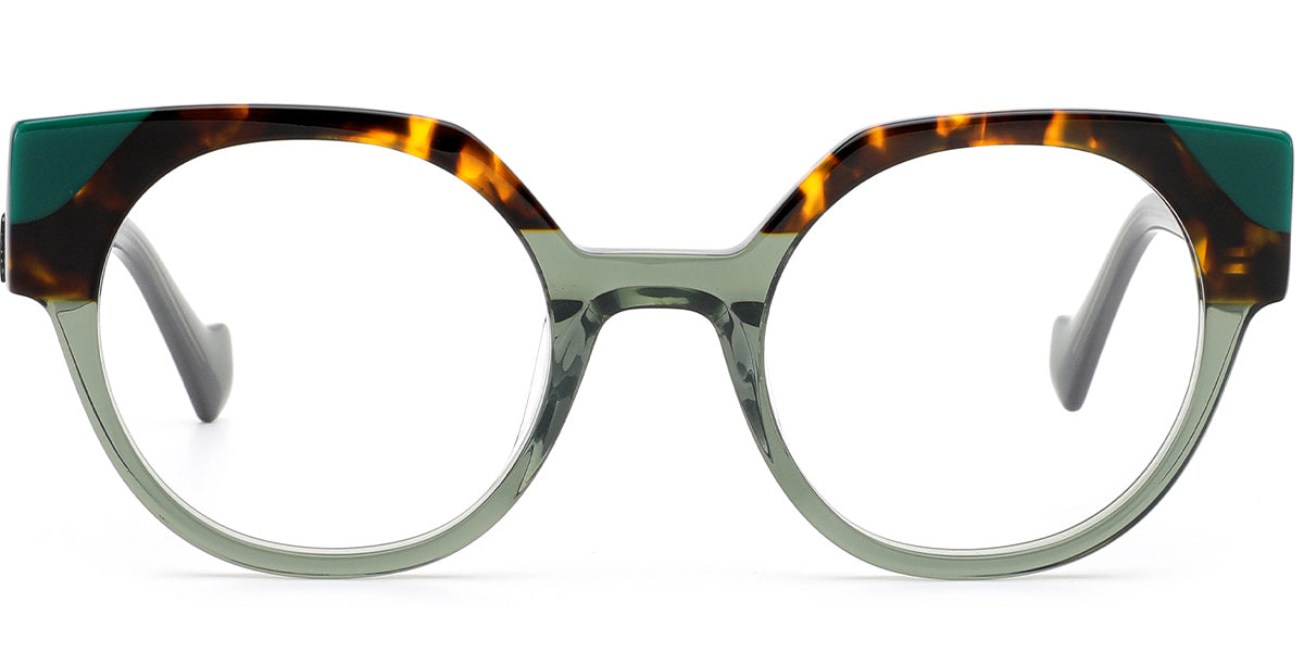 Minsk – Pattern-Green Glasses
