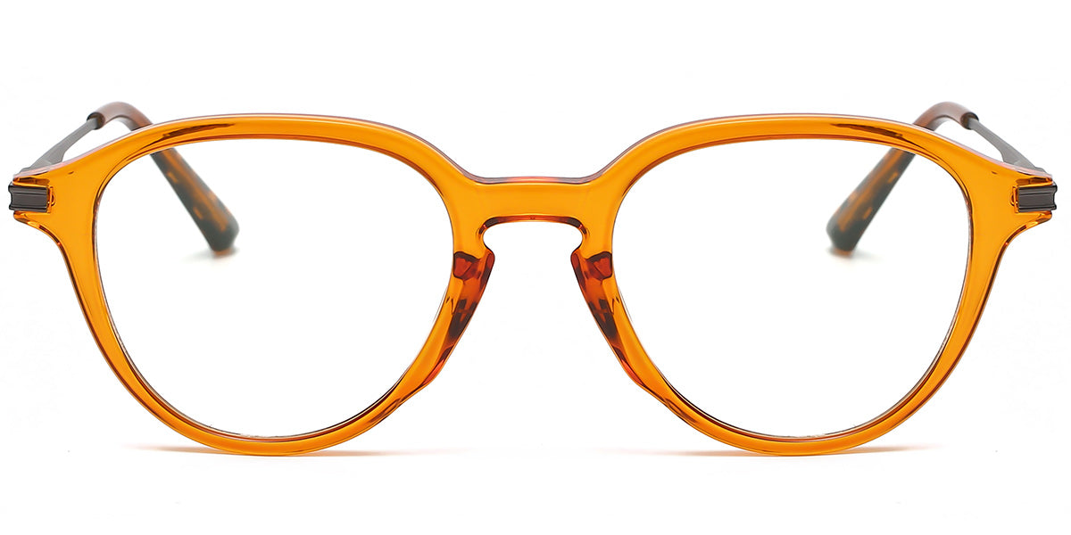 Berlin – Translucent-Orange Glasses – Specstyler