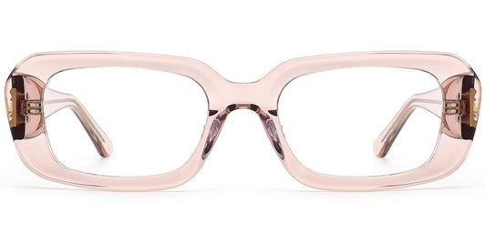 Varese – Translucent-Pink Glasses