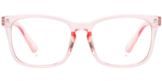 Lagos – Translucent-Pink Glasses