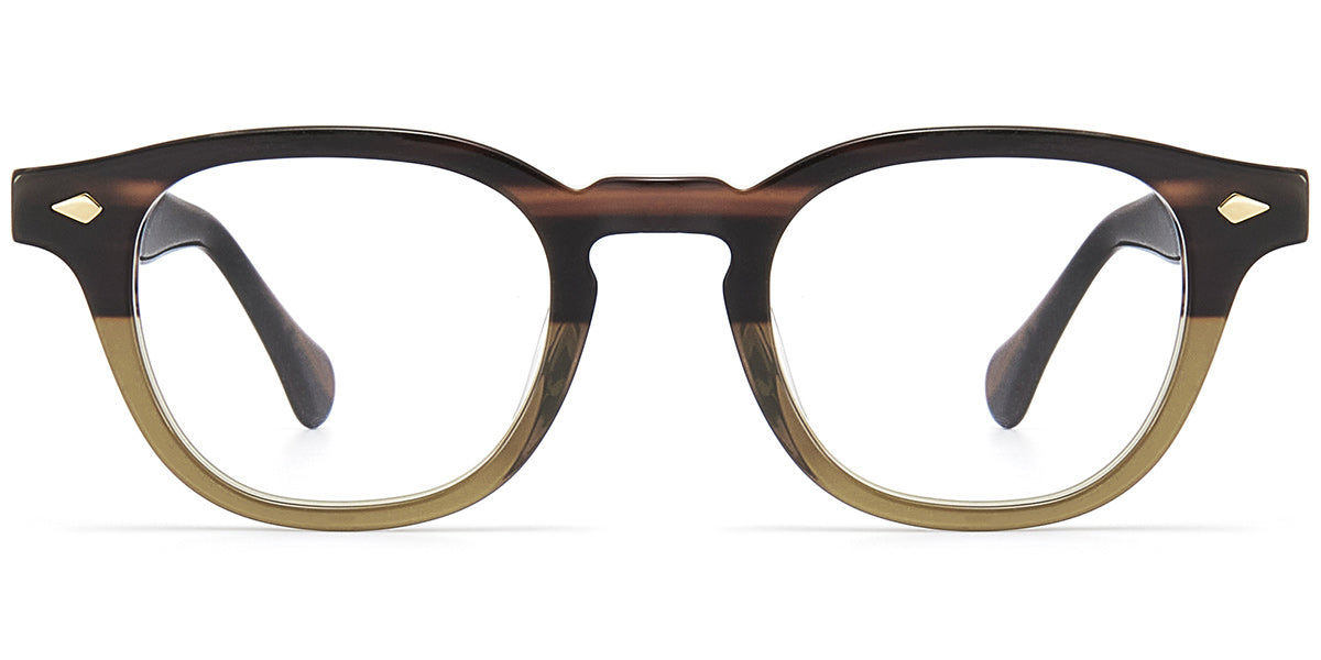 Ozark – Pattern-Brown Glasses