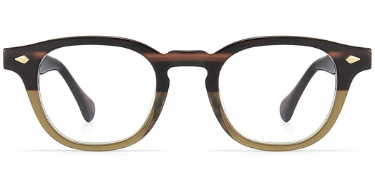 Ozark – Pattern-Brown Glasses