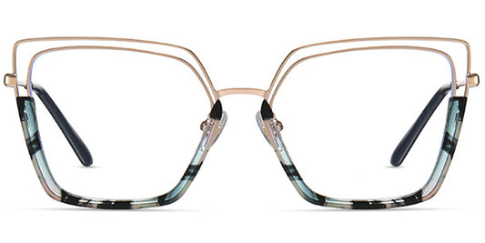 Esteli – Pattern-Green Glasses