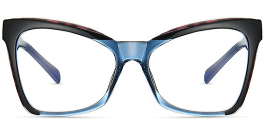 Kemi – Pattern-Blue Glasses
