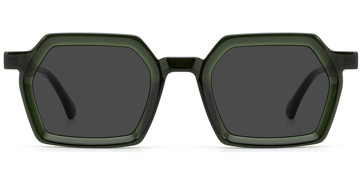 Berkeley – Translucent-Green Sunglasses