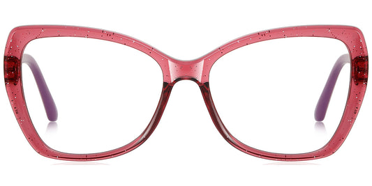 Fira – Glitter-Red Glasses