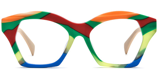 Abisko – Pattern-Green Glasses