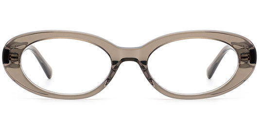 Adria – Translucent-Grey Glasses