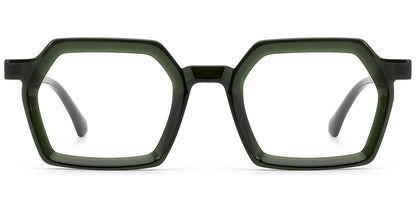 Berkeley – Translucent-Green Glasses