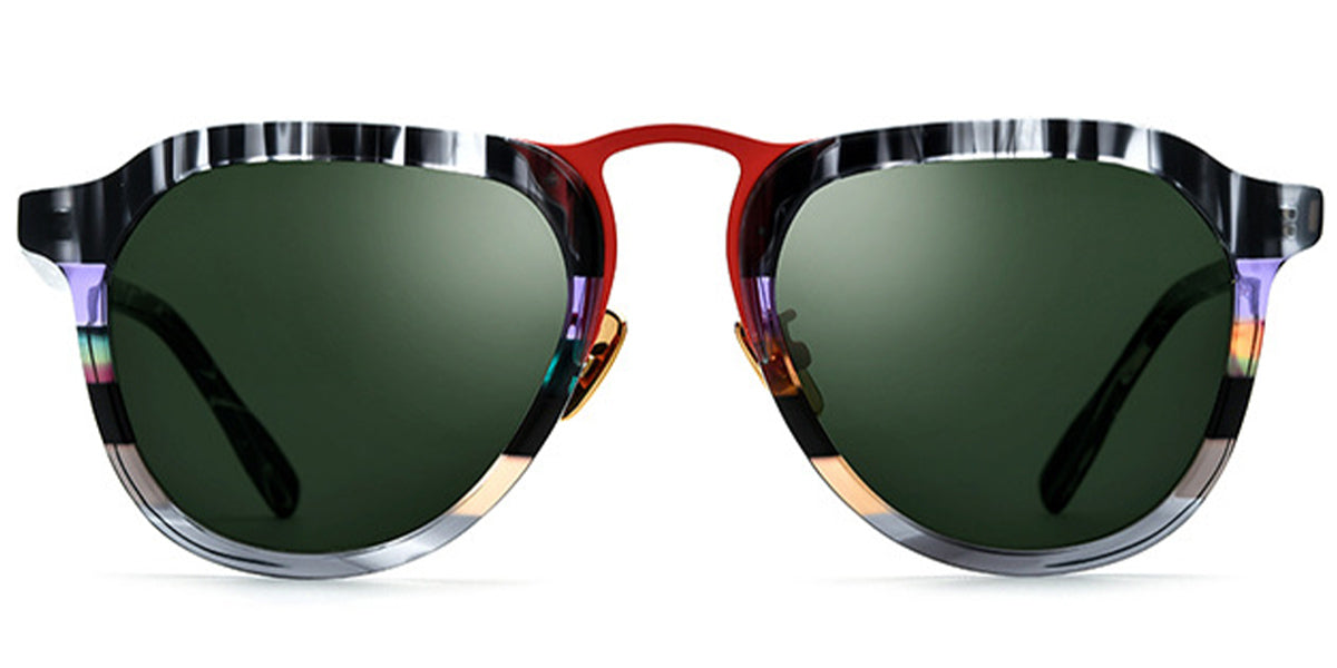Kazan – Pattern-Red Sunglasses