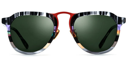Kazan – Pattern-Red Sunglasses