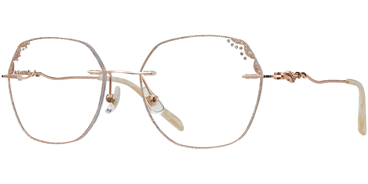 Khiva – Rose Gold Glasses