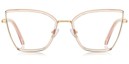 Verona – Translucent-Pink Glasses