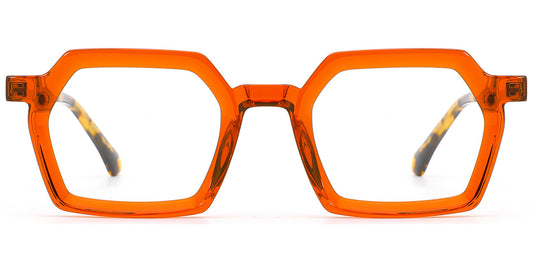 Berkeley – Translucent-Orange Glasses