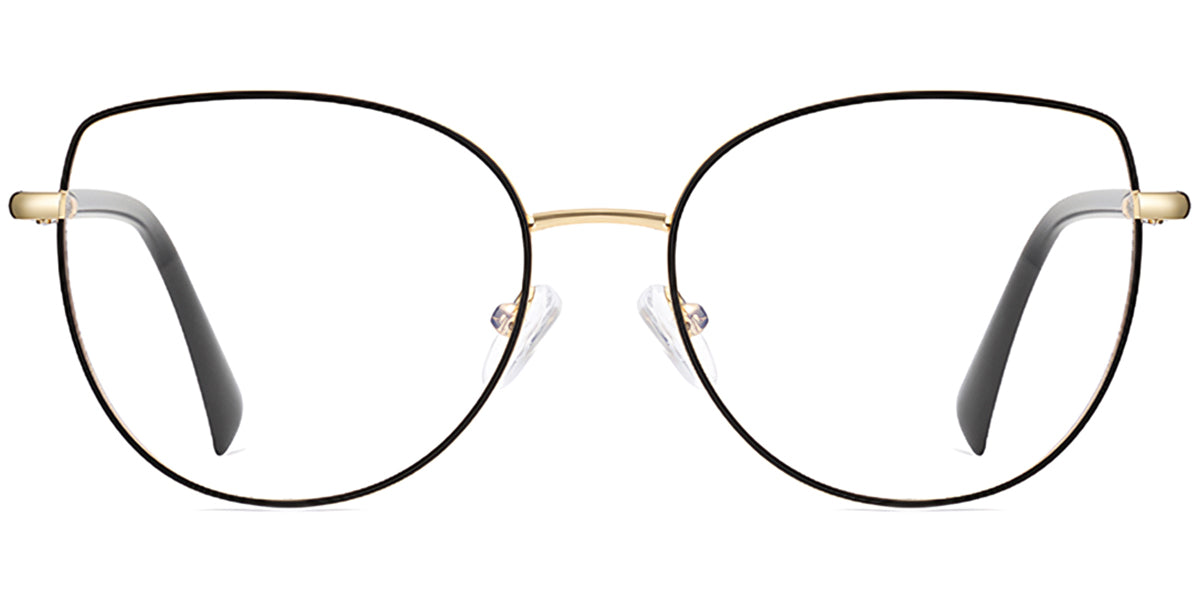 Madison – Black-Gold Glasses