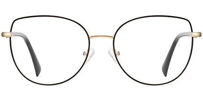 Madison – Black-Gold Glasses