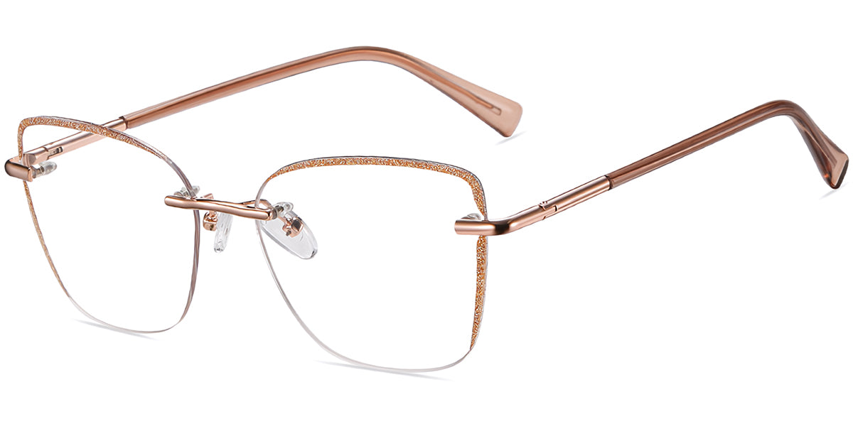 Asti – Translucent-Light Brown Glasses