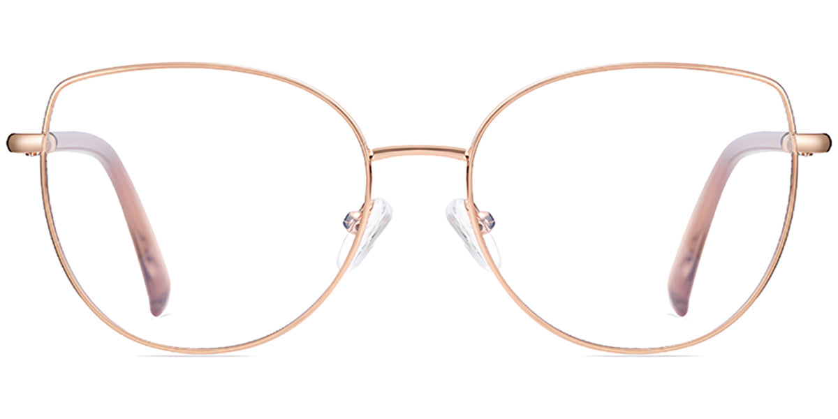 Madison – Rose Gold Glasses
