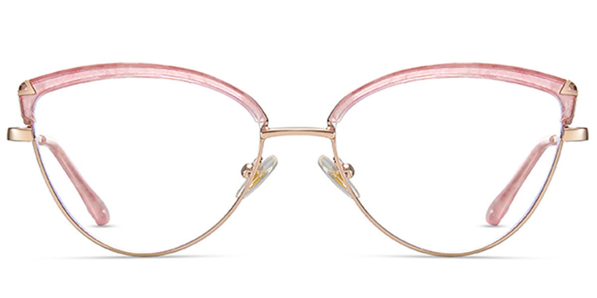 Olympia – Pattern-Pink Glasses