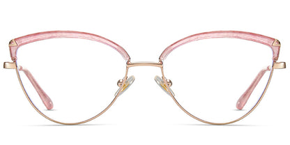 Olympia – Pattern-Pink Glasses