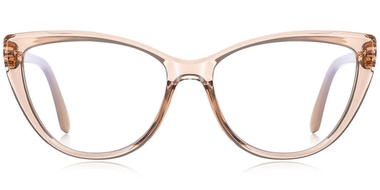 Clare – Translucent-Pink Glasses