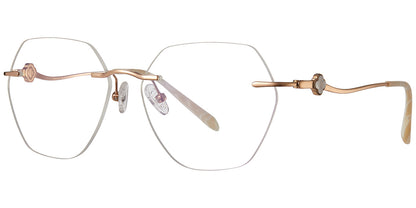 Pristina – Rose Gold Glasses
